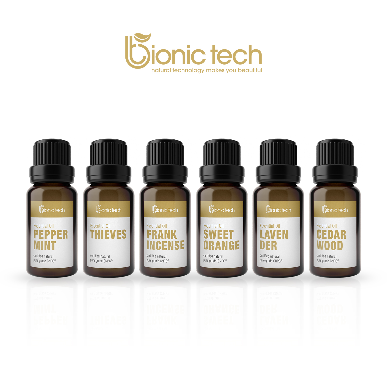 Bionic Tech Feinste natürliche Ätherische Öle  plus Pro Sonic Diffuser - Deal Ende 20.03.2023