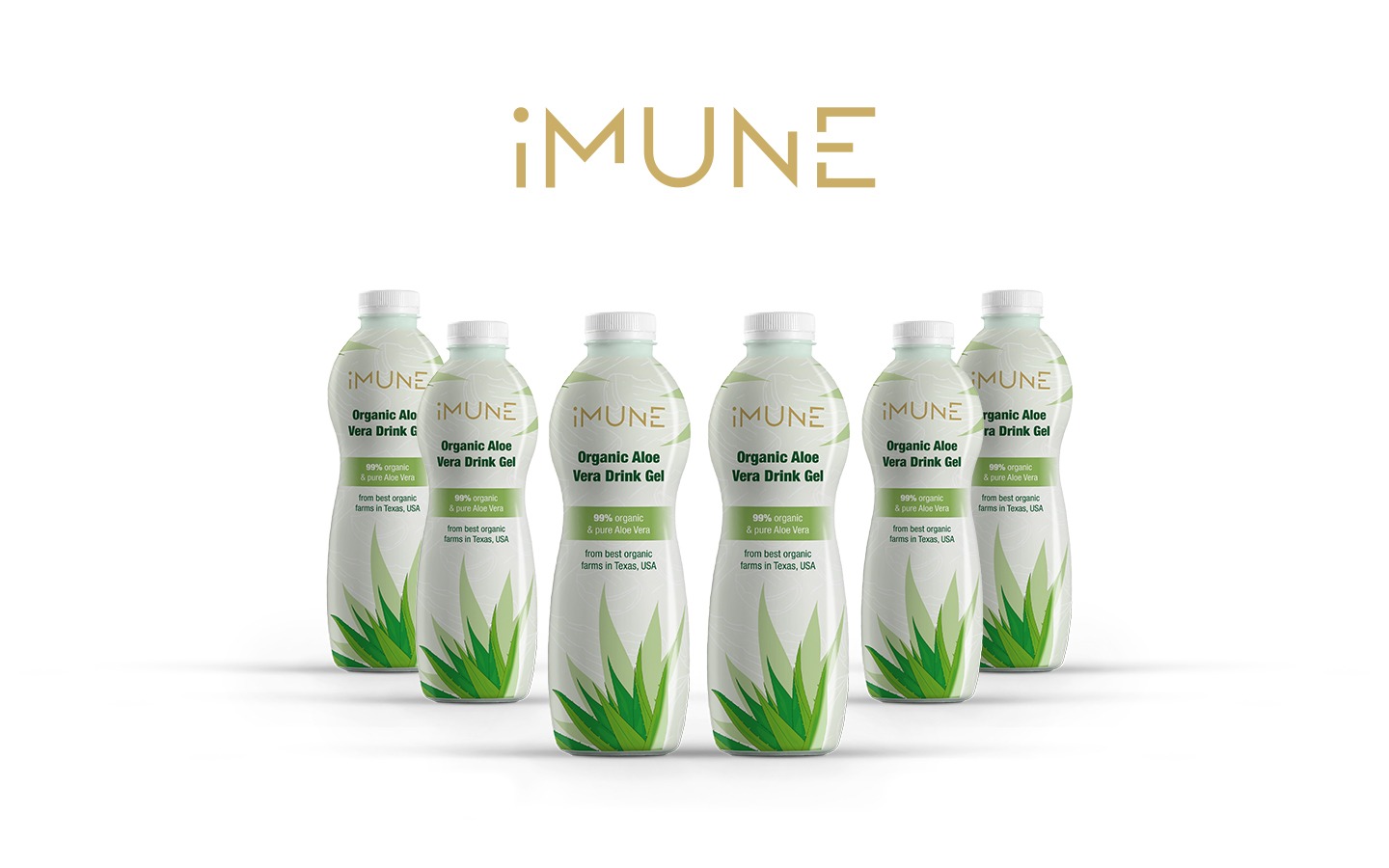 Imune - Organic Aloe Vera 99% Purer Gel Drink von unseren organischen Farmen in Texas! - Deal Ende 20.03.2023